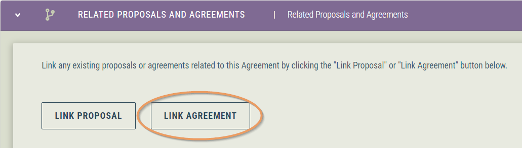 Link Agreement Button