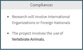 Compliance Section