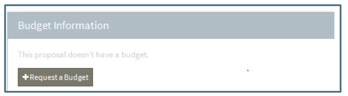 Budget Request