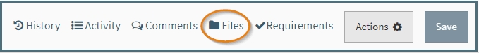 File Log Toolbar